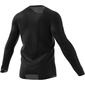 adidas TF Hardloopshirt Lange Mouwen Zwart Heren