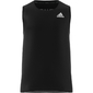 adidas 3 Stripes Aero Hardloopshirt Zonder Mouwen Zwart Heren