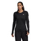 adidas Own The Run Hardloopshirt Lange Mouwen Zwart Dames