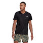 adidas Adizero Aeroready Hardloopshirt Korte Mouwen Zwart Heren