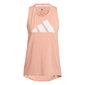 adidas 3Bar Logo Hardloopshirt Zonder Mouwen Lichtroze Dames