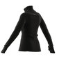 adidas Half-Zip Training Workout Hardloopshirt Lange Mouwen Zwart Dames