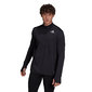 adidas Own The Run 1/2 Zip Response Hardloopshirt Lange Mouwen Zwart Heren