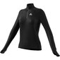adidas Own The Run 1/2 Zip Response Hardloopshirt Lange Mouwen Zwart Dames