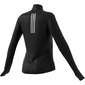 adidas Own The Run 1/2 Zip Response Hardloopshirt Lange Mouwen Zwart Dames