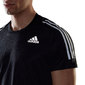 adidas Own The Run Response Hardloopshirt Korte Mouwen Zwart Heren