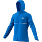 adidas Own The Run Hardloopjack Blauw/Zilver Heren