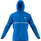 adidas Own The Run Hardloopjack Blauw/Zilver Heren