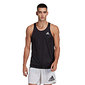 adidas Own The Run Hardloop Singlet Zwart/Zilver Heren