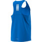 adidas Own The Run Hardloop Singlet Blauw/Zilver Heren