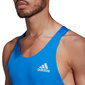adidas Own The Run Hardloop Singlet Blauw/Zilver Heren