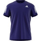 adidas Own The Run Hardloopshirt Korte Mouwen Paars/Zilver Heren