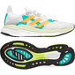 adidas Solar Boost 4 Hardloopschoenen Wit/Oranje/Groen Heren