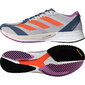 adidas Adizero Adios 7 Hardloopschoenen Grijs/Oranje Heren