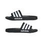 adidas Adilette Shower Badslippers Zwart/Wit