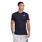 adidas Own The Run Hardloopshirt Korte Mouwen Donkerblauw/Zilver Heren