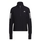 adidas OTR 1/2 Zip Hardloopshirt Lange Mouwen Zwart Dames