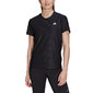 adidas Adi Runner Hardloopshirt Korte Mouwen Zwart Dames