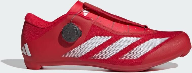 adidas Tempo 3-Stripes BOA Wielrenschoenen Rood/Wit
