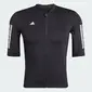 adidas Tempo 3-Stripes Fietsshirt Korte Mouwen Zwart/Wit Heren