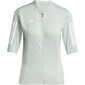 adidas Tempo 3-Stripes Legacy Fietsshirt Korte Mouwen Groen/Wit Heren