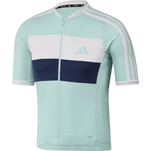 adidas Tempo Merino Fietsshirt Korte Mouwen Groen Heren