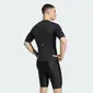 adidas Tempo Fietsshirt Korte Mouwen Zwart Heren