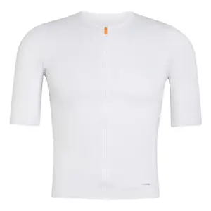 adidas Tempo Fietsshirt Korte Mouwen Wit Heren