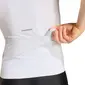 adidas Tempo Fietsshirt Korte Mouwen Wit Heren