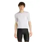 adidas Tempo Fietsshirt Korte Mouwen Wit Heren