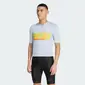 adidas Tempo Neo Herit Fietsshirt Korte Mouwen Lichtblauw Heren