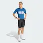 adidas Tempo Neo Herit Fietsshirt Korte Mouwen Blauw Heren