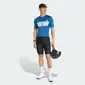 adidas Tempo Neo Herit Fietsshirt Korte Mouwen Blauw Heren