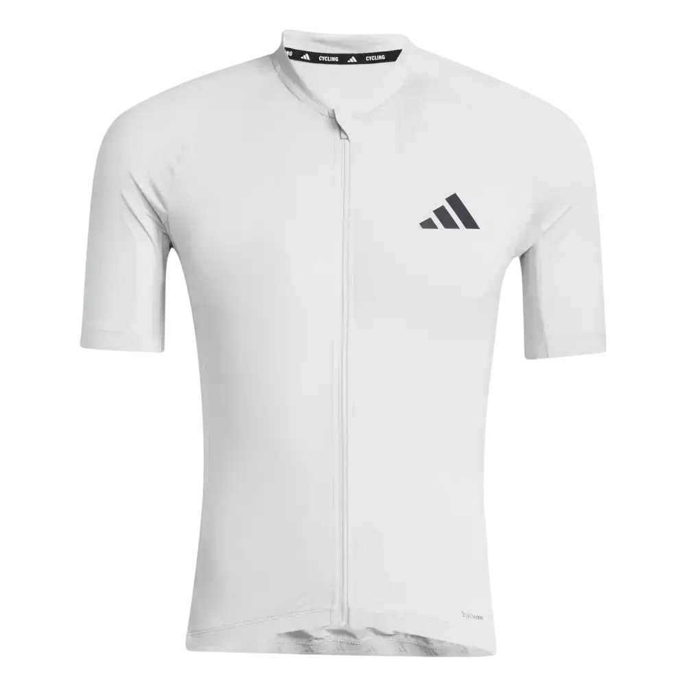 ADIDAS Essentials Fietsshirt Korte Mouwen Grijs Heren