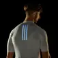 adidas Essentials Fietsshirt Korte Mouwen Grijs Heren