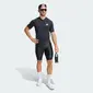 adidas Essentials Fietsshirt Korte Mouwen Zwart Heren