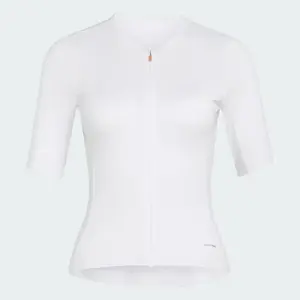adidas Tempo Fietsshirt Korte Mouwen Wit Dames