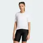 adidas Tempo Fietsshirt Korte Mouwen Wit Dames