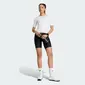 adidas Tempo Fietsshirt Korte Mouwen Wit Dames