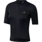 adidas Tempo Fietsshirt Korte Mouwen Zwart Dames