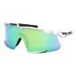 adidas Dunamis EVO Sport Zonnebril Transparant met Green Mirror Lens