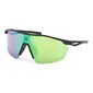 adidas Anemos Lite Sport Zonnebril Mat Zwart met Green Mirror Lens