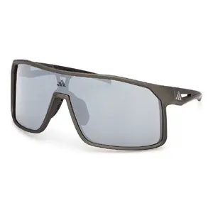 adidas Alkator Sport Zonnebril Mat Donkergroen met Smoke Mirror Lens