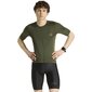 adidas Tempo Fietsshirt Korte Mouwen Groen Heren
