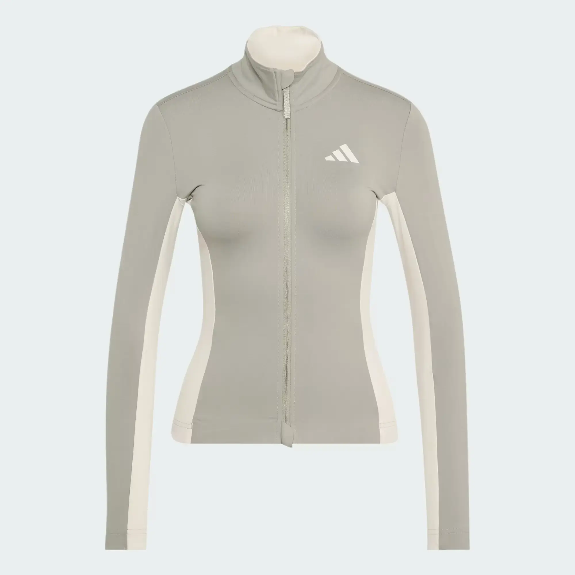 ADIDAS Tempo Fietsshirt Lange Mouwen Grijs Dames