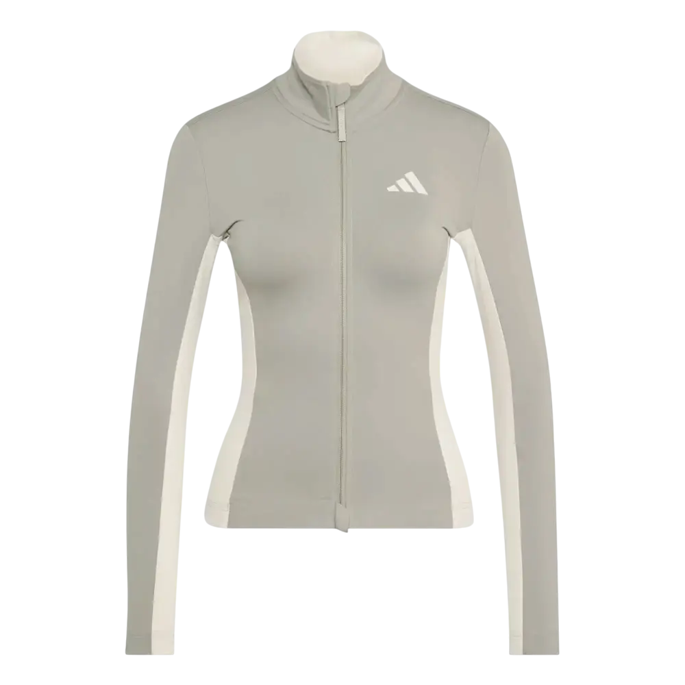 ADIDAS Tempo Fietsshirt Lange Mouwen Grijs Dames