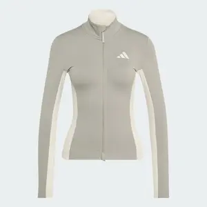 ADIDAS Tempo Fietsshirt Lange Mouwen Grijs Dames