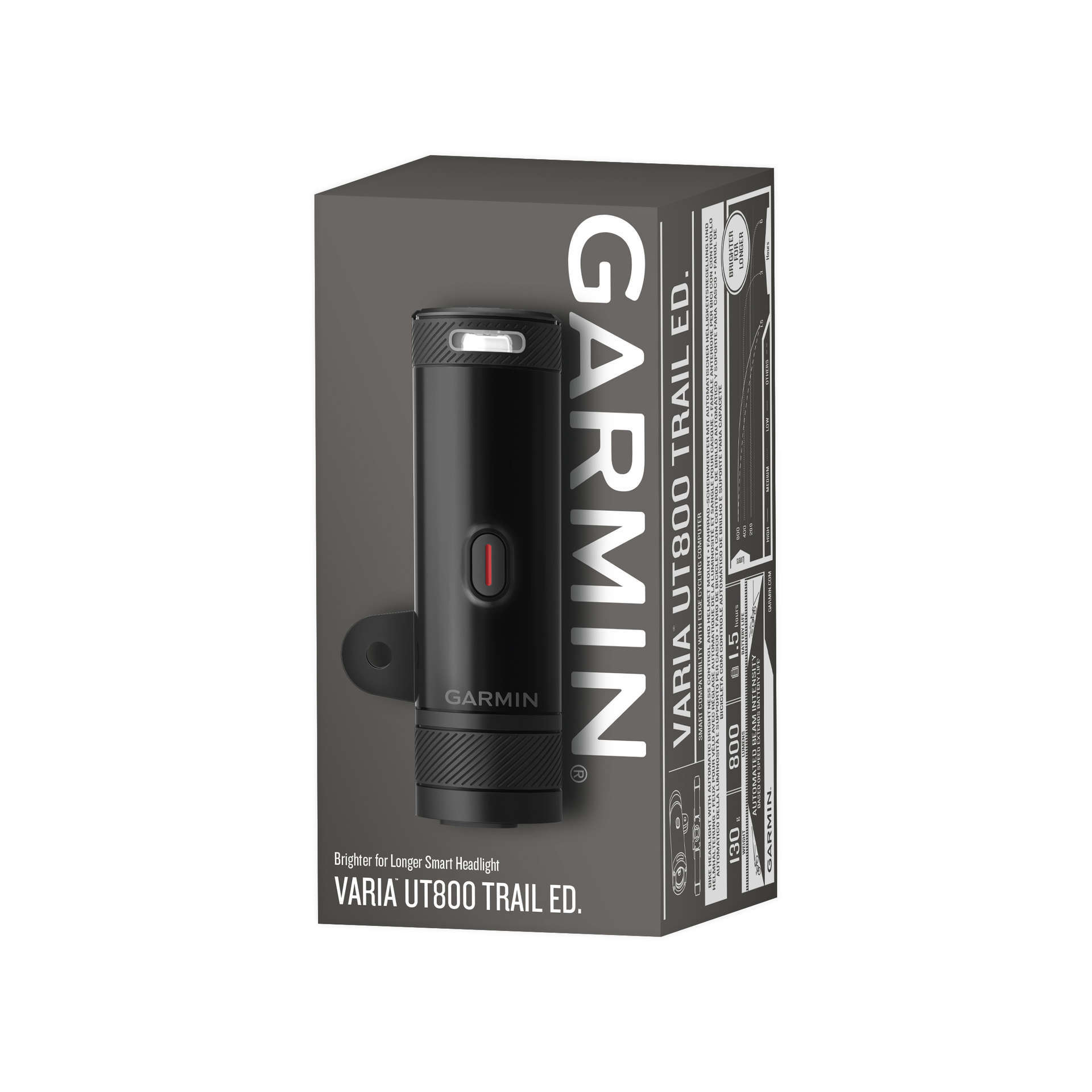 Garmin Varia UT 800 Trail Editie Koplamp Zwart