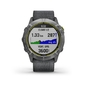 Garmin Enduro GPS Sporthorloge Steel Grijs 