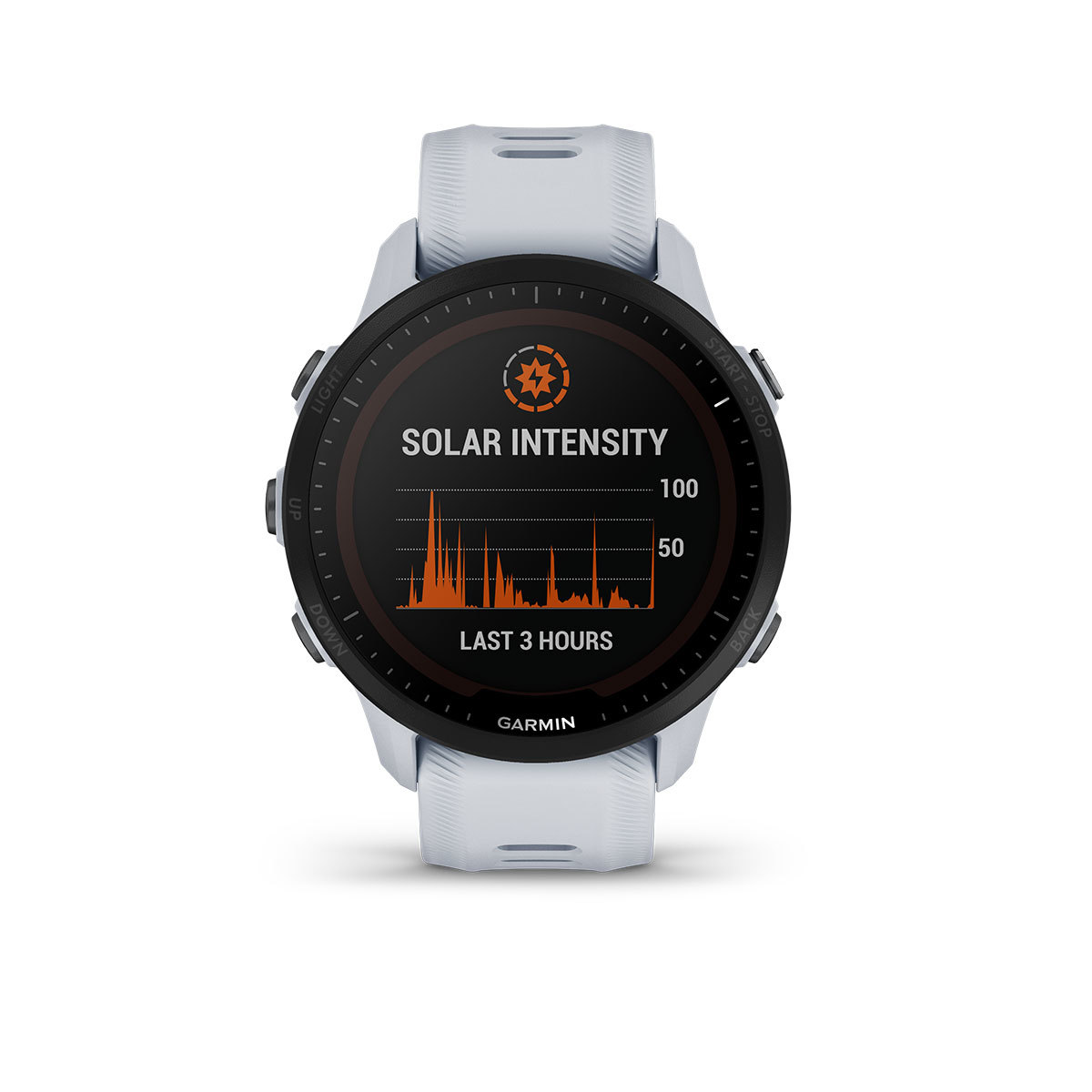Garmin Forerunner 955 Solar Sporthorloge Whitestone
